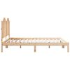 vidaXL Bedframe extra lang zonder matras massief hout 160x220 cm