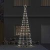 vidaXL LED Kerstboom met 800 LED met standaard Multikleur 400 cm IJzer