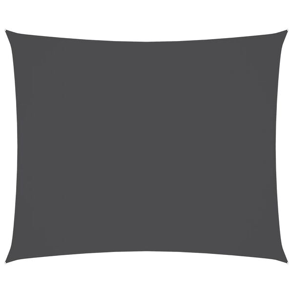 vidaXL Zonnescherm rechthoekig 2,5x3,5 m oxford stof antracietkleurig