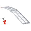 vidaXL Motorfietshelling zilver 340 kg per stuk Aluminium