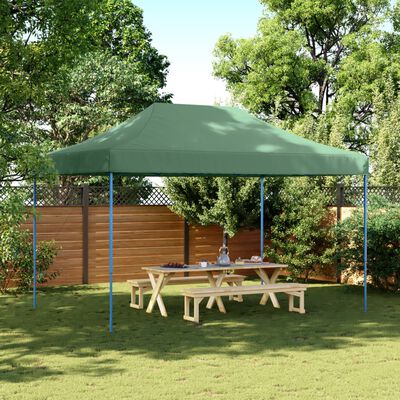 vidaXL Partytent inklapbaar pop-up 440x292x315 cm groen