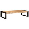 vidaXL Badkamerplank Bruin 100 x 50 x 23 cm Massief Ruw Mango Hout