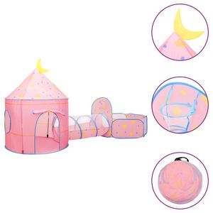 vidaXL Kinderspeeltent 301x120x128 cm roze