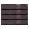 vidaXL Saunahanddoeken FROGN 4 st 80x200 cm 360 g/m&sup2; antraciet