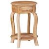 vidaXL Bijzettafel 37x37x61 cm massief mangohout