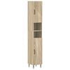 vidaXL Badkamerkast met Open Plank HAARLEM Sonoma Eiken