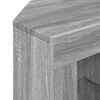 vidaXL Hoek LED TV Kast Grijs Sonoma 106 x 40 x 50 cm Bewerkt hout