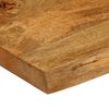 vidaXL Tafelblad met natuurlijke rand 110x40x3,8 cm massief mangohout