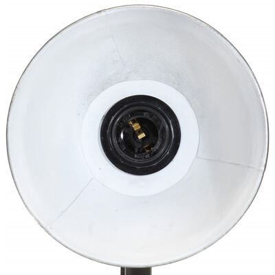vidaXL Bureaulamp 25 W E27 18x18x60 cm zwart