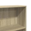 vidaXL Boekenkast 80x30x189 cm bewerkt hout sonoma eikenkleurig