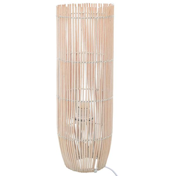 vidaXL Vloerlamp E27 84 cm wilgen wit
