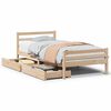 vidaXL Bedframe zonder matras massief grenenhout 100x200 cm