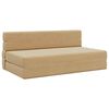 vidaXL Vouwbare Bankbed Groen Grijs 152 x 86,5 x 60 cm Stof