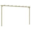 vidaXL Pergola 360x200x60 cm ge&iuml;mpregneerd grenenhout