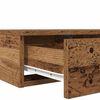 vidaXL Bedlades met lade Oudhout 180 x 36,5 x 16,5 cm Bewerkt hout