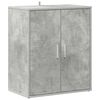 vidaXL Schoenenkast 60x35x70 cm bewerkt hout betongrijs