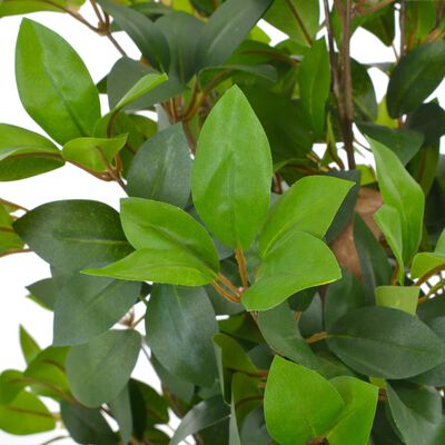 vidaXL Kunstplant met pot laurierboom 150 cm groen