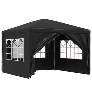 vidaXL Partytent 3x3 m antracietkleurig