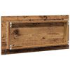 vidaXL Spiegel met spiegel Oud hout 80 x 37 cm Glas en Engineered Hout