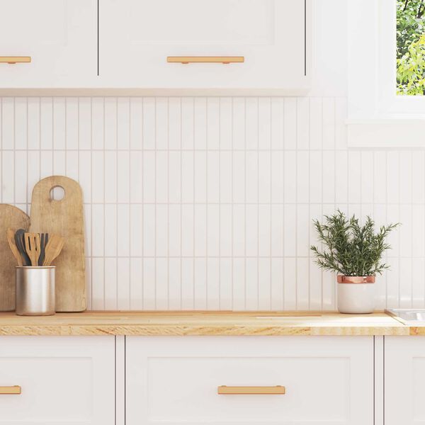 vidaXL Rechthoekige Tegel 10 pcs Wit 29 x 23 x 0,08 cm