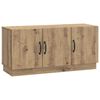 vidaXL TV-kast 99 x 34,5 x 47 cm Artisanaal eiken Bewerkt hout