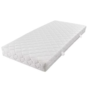 vidaXL Matras met een wasbare hoes 200x180x17 cm H3