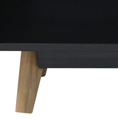 vidaXL Tv-meubel 120x40x46 cm MDF hoogglans zwart