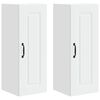 vidaXL Vaatwasserpaneel Kalmar 2 pcs Wit 30 x 31 x 80 cm Bewerkt hout