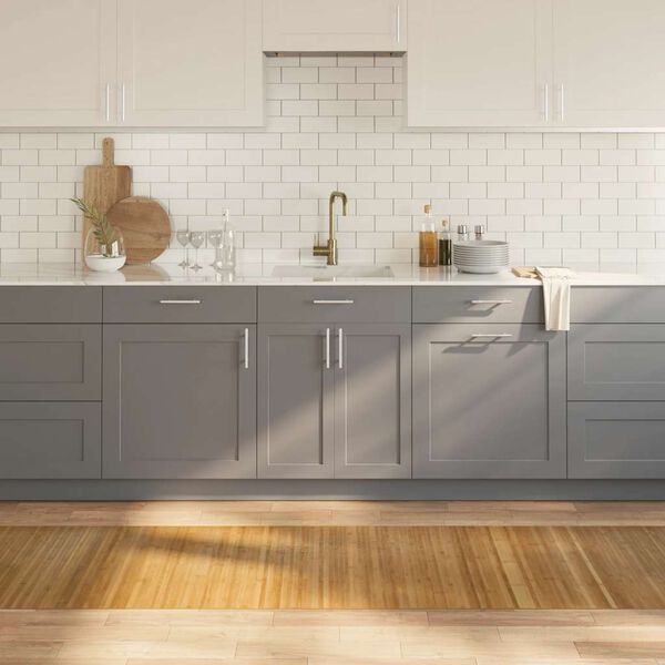 vidaXL Vloerkleed rechthoekig 70x500 cm bamboe naturel