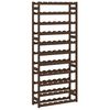 Wijnrek 70x33x94 cm massief grenenhout bruin | Design Decor Outlet Wijnrek 70x33x94 cm massief grenenhout bruin | Design Decor Outlet