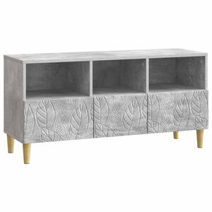 vidaXL TV-kast 102 x 34,5 x 50 cm Betongrijs Bewerkt hout