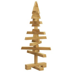 vidaXL Houten kerstboom KOTKA Massief grenenhout