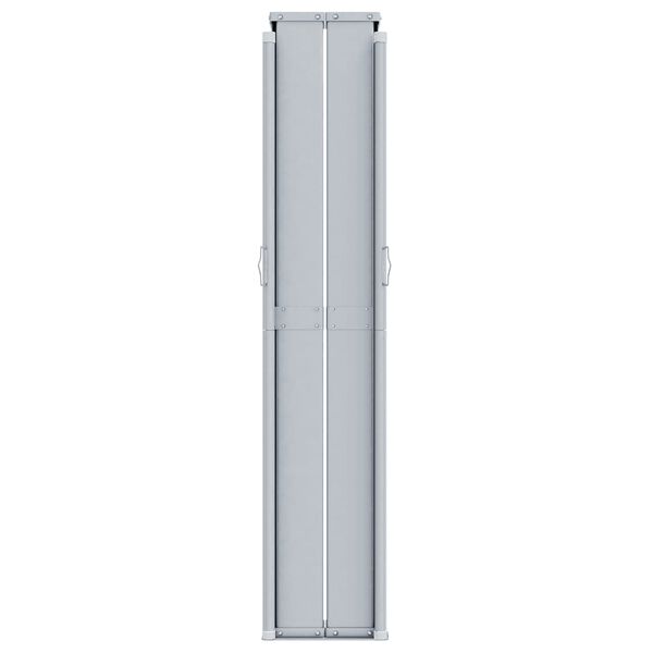 vidaXL Windscherm uittrekbaar 180x1000 cm zwart