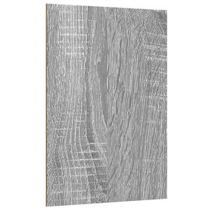 vidaXL Decorpanelen 12 st Grijs Sonoma 30 x 42 x 0,27 cm Bewerkt hout