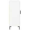 vidaXL Dressoir 69,5x34x90 cm bewerkt hout wit