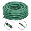 vidaXL Tuinslang met koppelingsset 0,75'' 100 m PVC groen