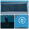 vidaXL Tipitent voor gezin 8-persoons waterdicht blauw