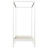 vidaXL Hemelbedframe massief grenenhout wit 90x200 cm