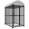 vidaXL Hondenkennel voor buiten met dak 150x100x175 cm