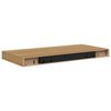 vidaXL Wandplank Wandgemonteerd Bruin 50 x 23 x 4 cm Bewerkt hout