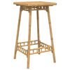 vidaXL Bartafel voor buiten vierkant 55x55x100 cm bamboe