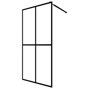 vidaXL Inloopdouchewand 80x195 cm mat gehard glas