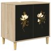 vidaXL Badkamerkast BREMEN Sonoma 60 x 40 x 60 cm Bewerkt hout