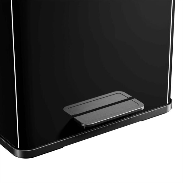 Hailo Pedaalemmer Oko Duo Plus maat L 17+9 L zwart 0630-260