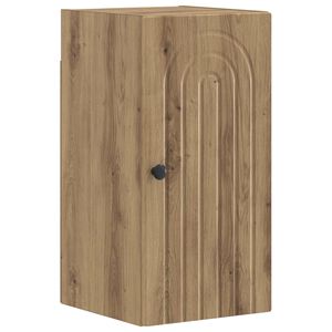 vidaXL Badkamer wandkast ALKMAAR Artisanaal eiken 30 x 31 x 59 cm