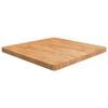 vidaXL Tafelblad vierkant 70x70x4cm massief eiken lichtbruin