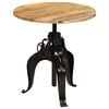 vidaXL Bartafel 75x(76-110) cm massief mangohout
