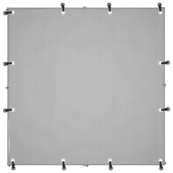 vidaXL Hondenkennel 110x110x110 cm staal zwart