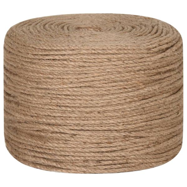 vidaXL Touw 100 m lang 6 mm dik jute