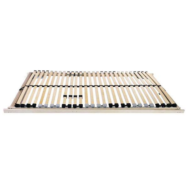 vidaXL Lattenbodem Bruin 90 x 190 cm Massief beukenhout